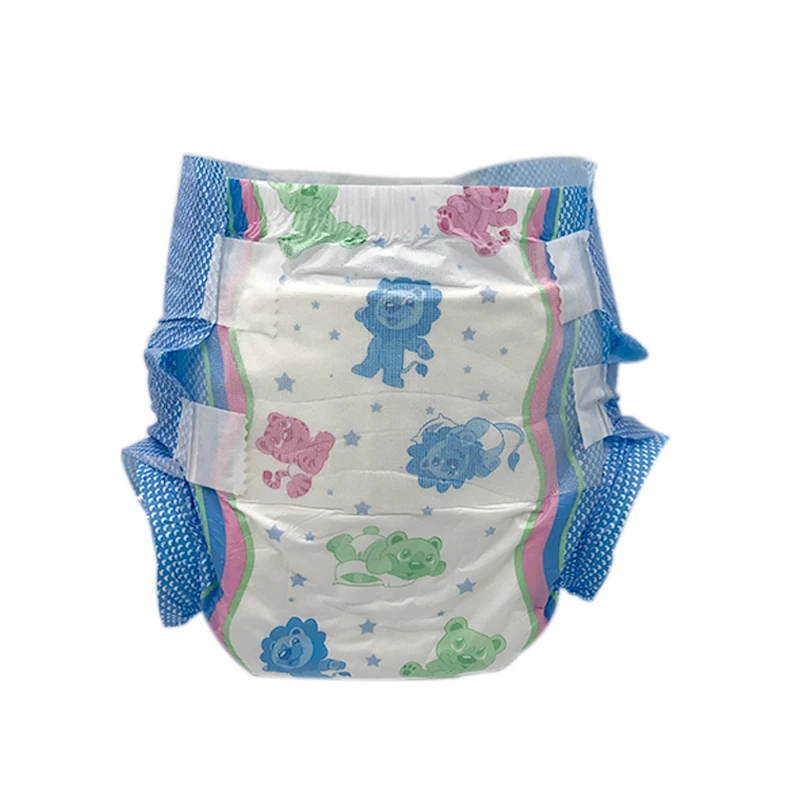 New Arrival Disposable Printed Adult Diapers ABDL Cheap Diapers High Absorbent Can Customized