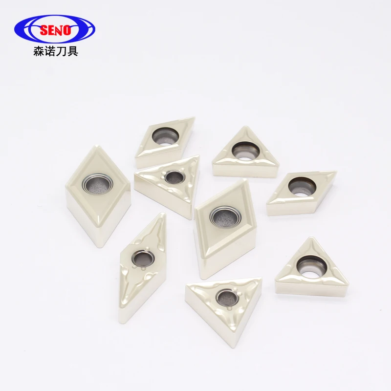 China Cnc Lathe Carbide Insert DCMT 11T308 High-Temperature Alloy Turning Inserts