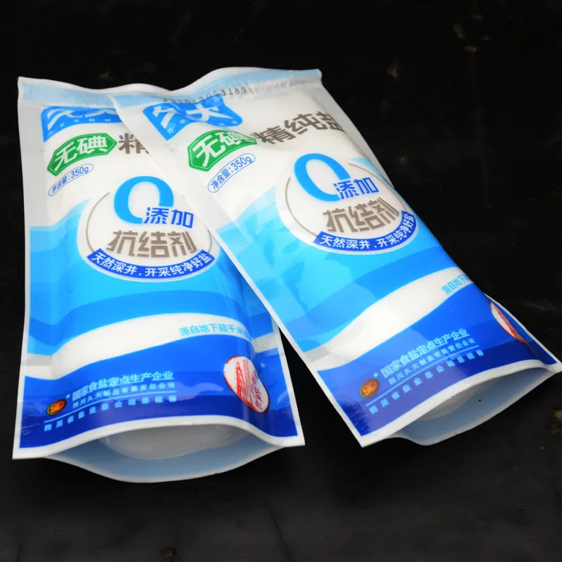 
Jiuda iodized salt 350g natural deep well saltsodium chloride 