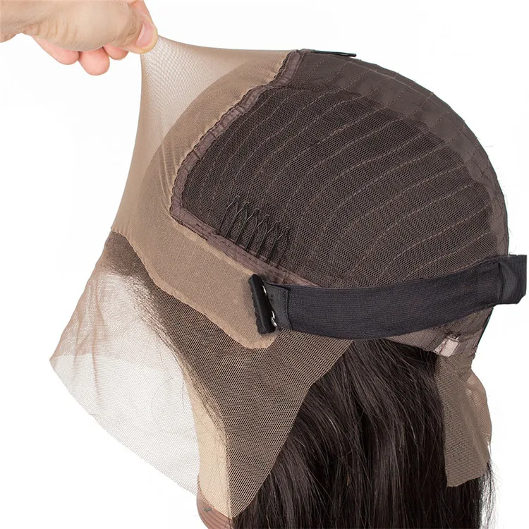 
Remy Pre Plucked 13x4 Inches Invisible Fake Scalp Swiss Lace Wig 150 Density Straight Bleached Knots Transparent Bald Cap Wig 