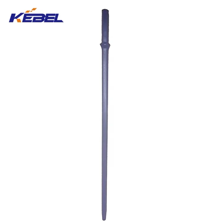 Высококачественный стальной стержень, конические сверлильные стержни 120 см, буровой стержень для экскаватора