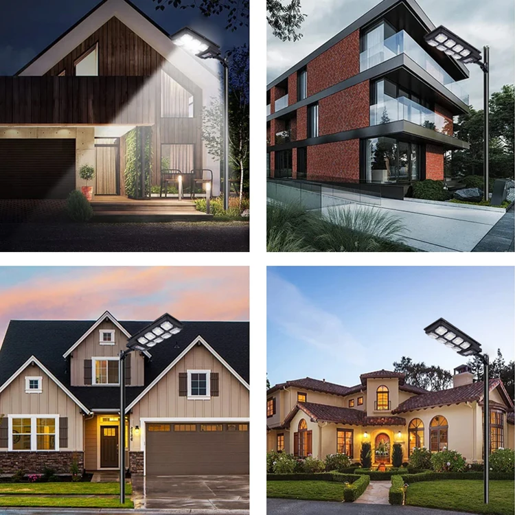 Factory Price Ip65 Waterproof ABS 400w 600w 800w 1000w 1200w 1400w Integrated All In One Solar Led Road Light