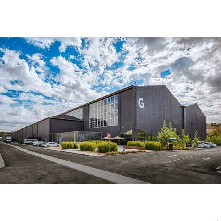 Prefabricated Metal Building Steel Structure Warehouse Industrial Sheds Hotel School Buildings
