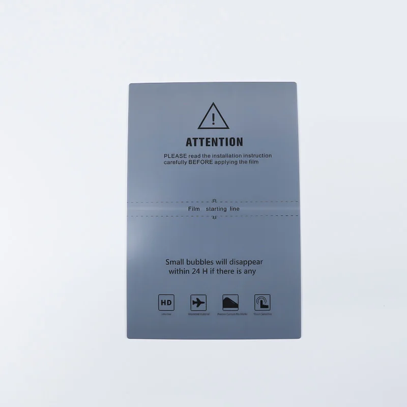 Newest trends Mobile Phone Pet Clear Transparent Glass Screen Protector Protective Film Uv Curing Screen Protector