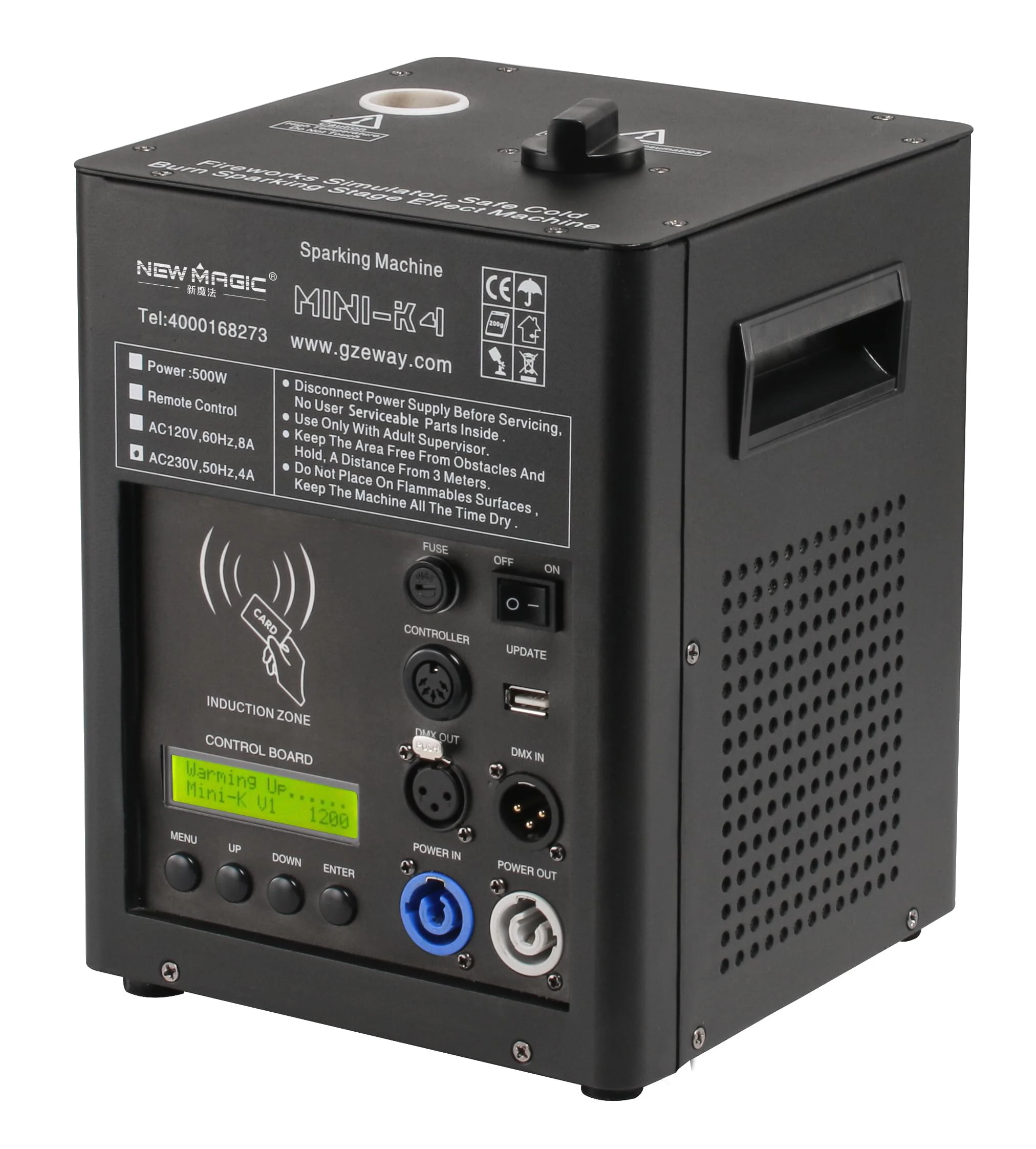 500 Вт стационарный аппарат со спецэффектами, управление DMX, аппарат для фейерверков, холодный Пиро-аппарат для свадебной части, ТВ-шоу