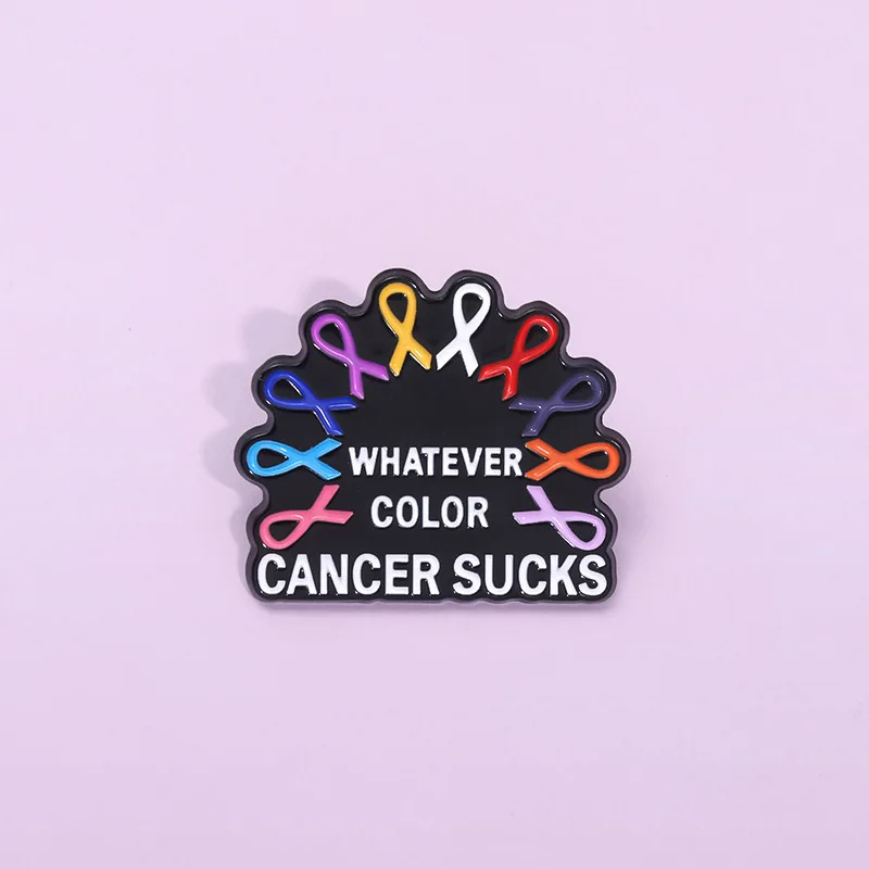 Новая брошь на лацкан для выявления рака молочной железы розовая в виде ленты надежды с надписью английском языке эмалированная