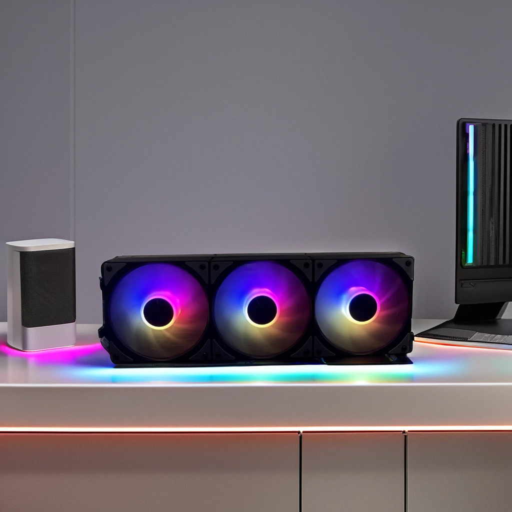 Geromaster высокоскоростной 360 мм RGB игровой корпус для компьютера Прочный жидкий кулер со светодиодной функцией горячая Распродажа Вентилятор охлаждения процессора