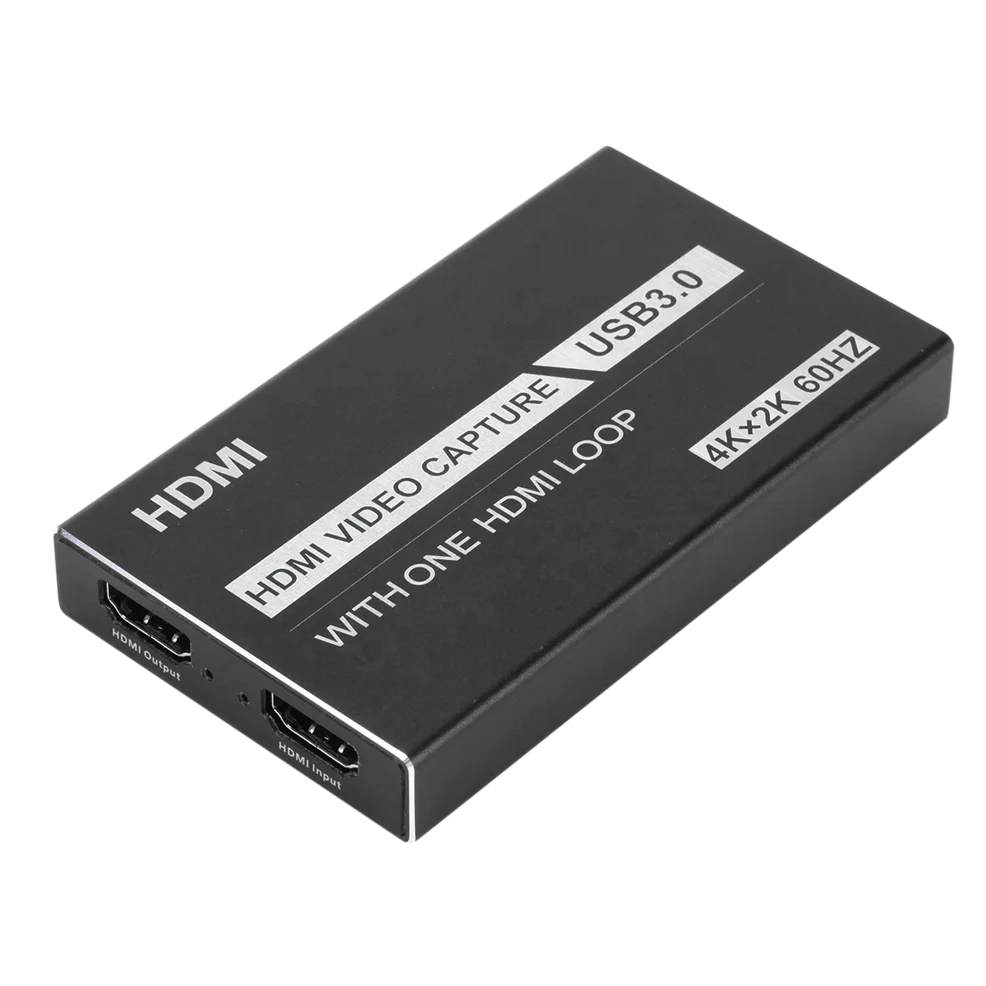 4K 60 Гц Hdtv Двойной вход и выход Карта видеозахвата 1080P Usb 3 0