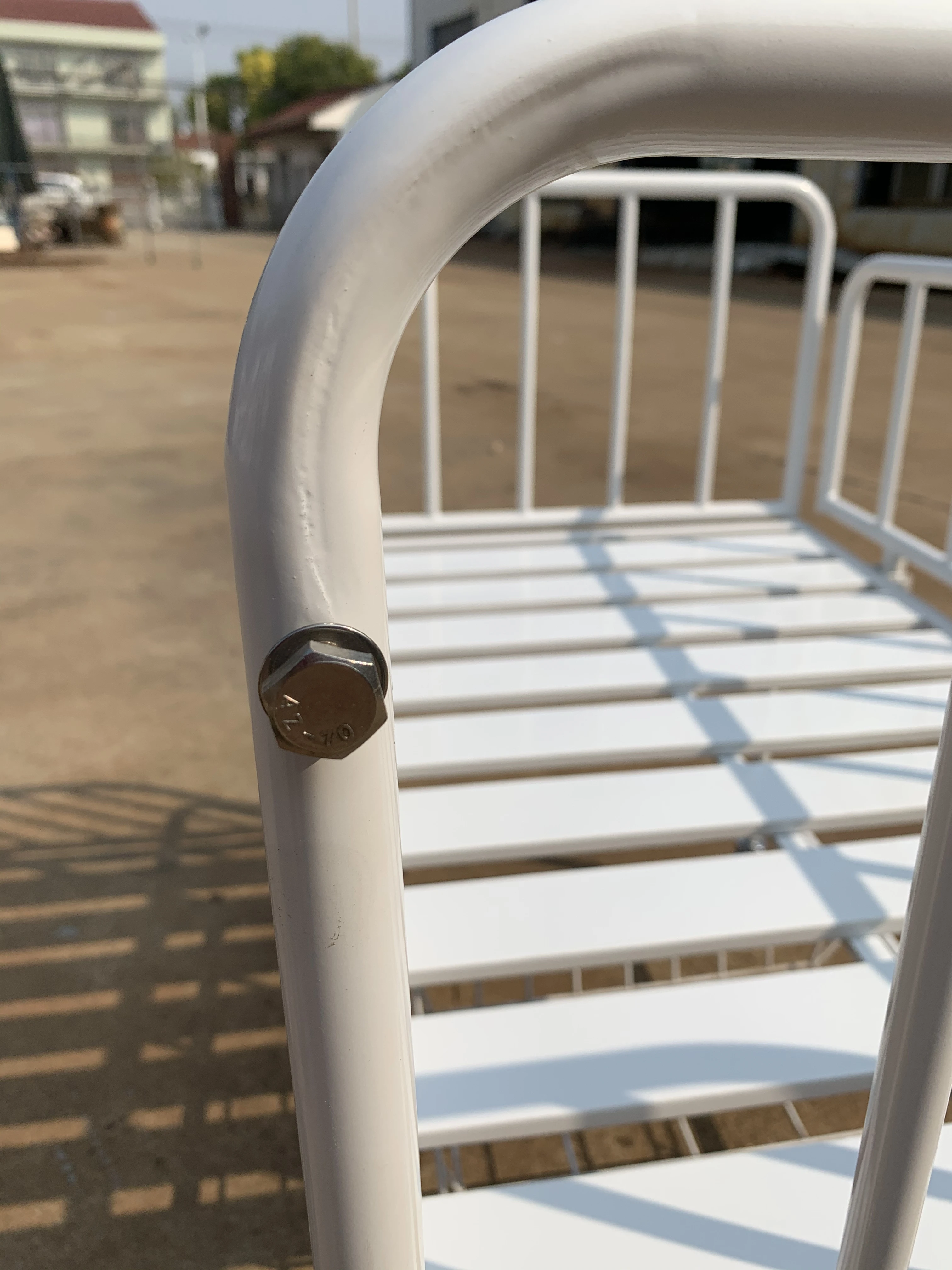 YKB005-Y6  Hospital Portable Steel Infant Cribs Baby Cot Bed With Wheels