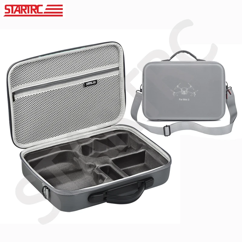 STARTRC Hardshell Carrying Case Hand-held Bag Waterproof for DJI Mini 3 RC Drone Accessories with screen remote control