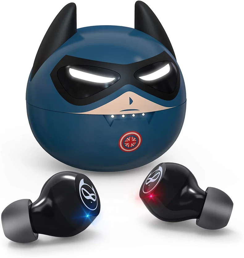 Original Cute Devil Panda Lenovo X15 Wireless Earphone Mini Sport Headphones Waterproof Earbuds with Microphone HiFi Headset