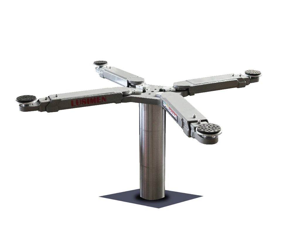 One Post One Cylinder Car Repair Lift