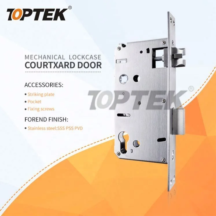 European Model Cerradura Para La Puerta Ventana Aluminum Window Sliding Hook Latch Oval Cylinder Mortise Door Lock