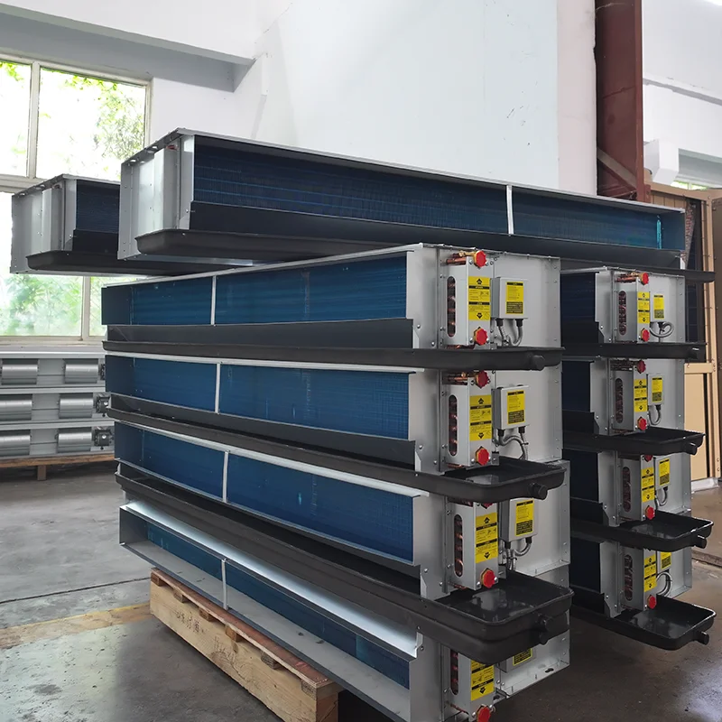 CE horizontal low price  chilled water fan coil unit