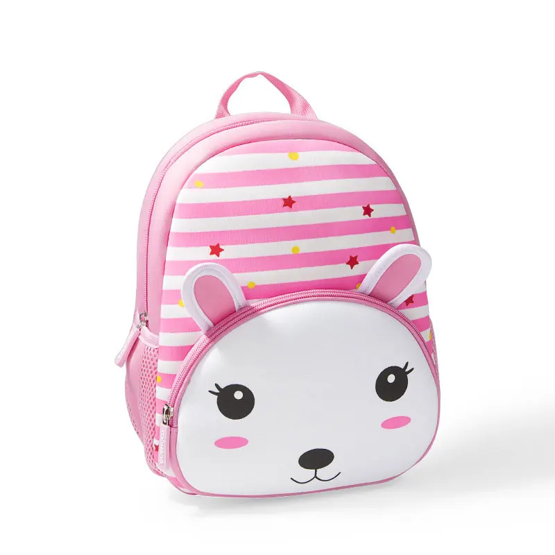 
Wholesale Hot Selling 3D Cartoon Cute Animal Zoo Backpack for Kids 