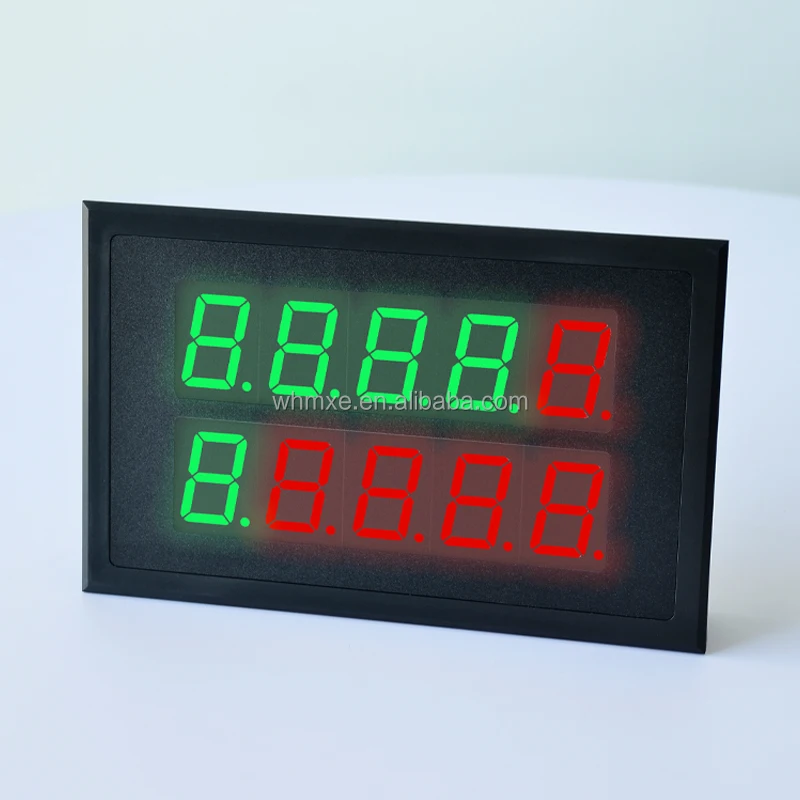 Modbus Protocol Supported 5 Digit Seven-Segment Double Row Display