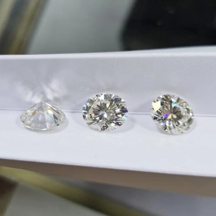 100% Pass Tester Moissanite Diamond Wholesale Price D Color Synthetic Oval Cut Lab Created Stone