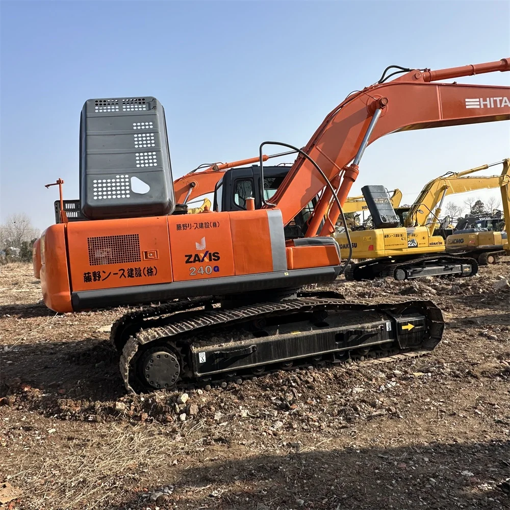Китай лидер продаж экскаватор Hitachi ZX240G для продажи в Шанхае хорошее качество низкая цена гидравлическая машина