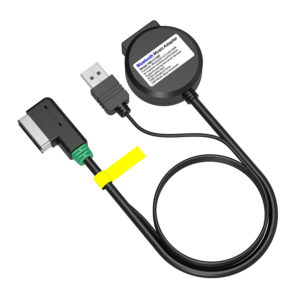 Car AMI MDI Blue-tooth Audio USB Adapter Cable For AUDI A3 A4 A6 Q5 Q7 A8