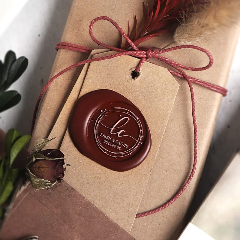 Factory Seal Wax Stamp Envelope Custom Product Seal Stamp Customization 20/22/25/30/35/38/40/42/45/50mm Square Rectangle GZZ013