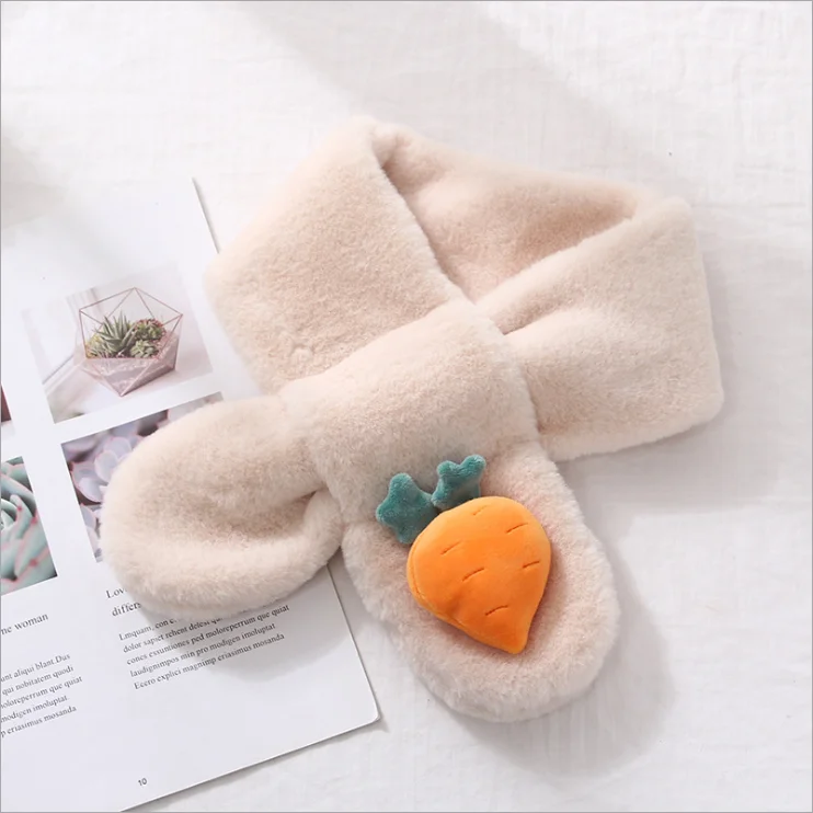 Kids cute animal pattern small neck scarfs