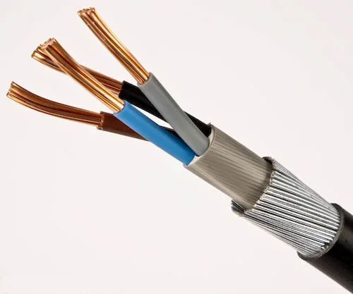 16mm 4 core underground cable PVC SWA  armored  copper power cable 4*16mm2