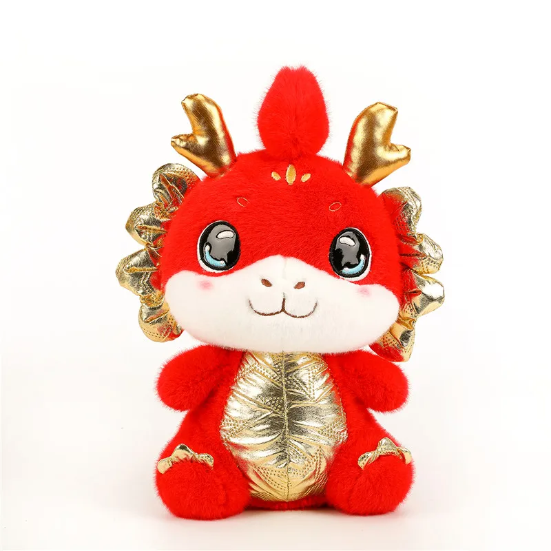 High Quality Dragon for New Year Gift Home Decoration Soft  Plush Animals Toy