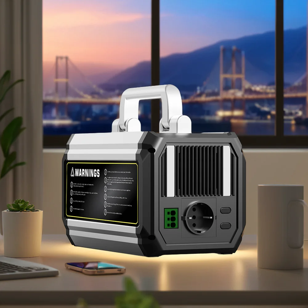 1000W Portable Energy Storage Lifepo4 Battery 110v 220v Spare Solar Generator Home Power Station Solar Panels Pure Sine Wave