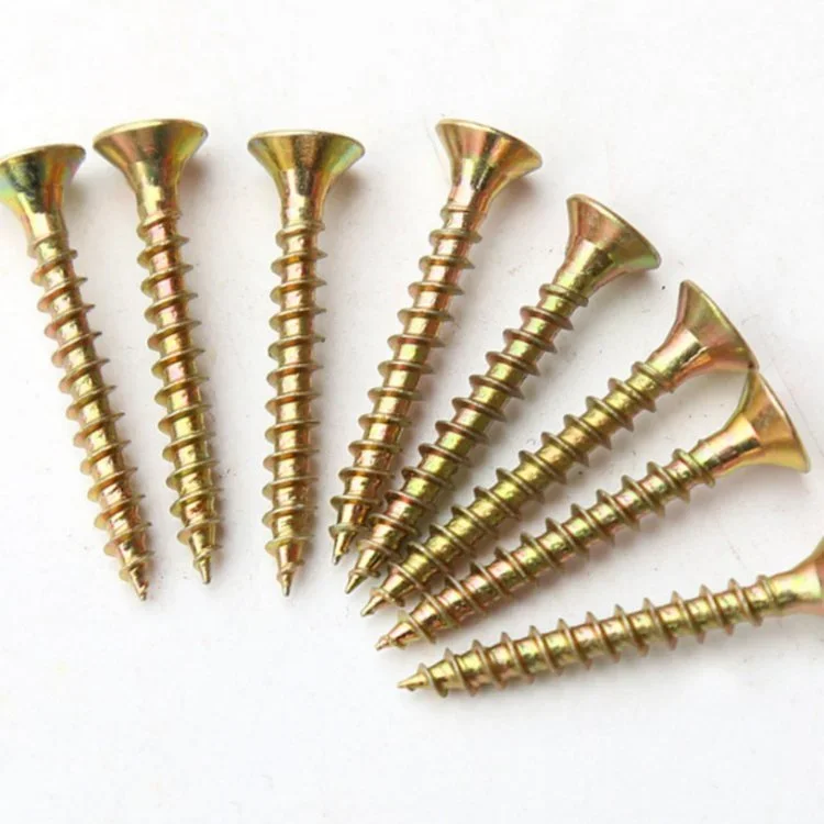 Прямая поставка с фабрики в Китае углеродистая сталь оцинкованные поперечные винты потайной головкой высококачественные для различных применений