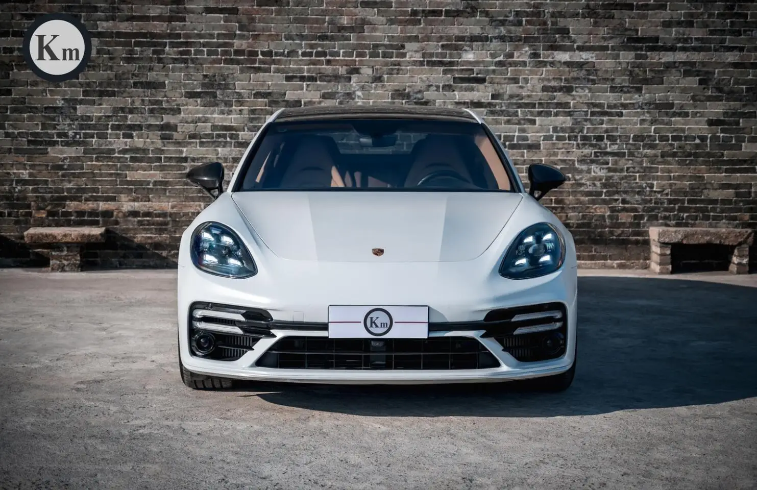 KM For  2017-2021 panamera 971 upgrade 971.2  turbo  S style bumper  facelift front bumper bodykit  GTS side skirt rear diffuser