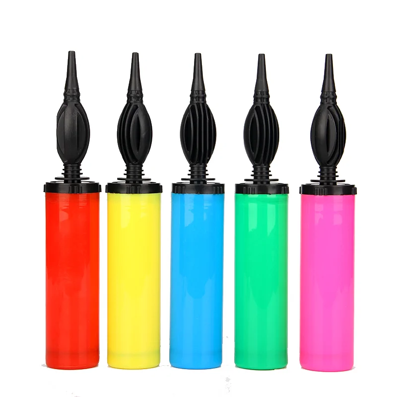 High Quality Portable Balloon Inflator Balloon Pump Simple Accessories Manual For Party Decoration hand Balloon Air Pump