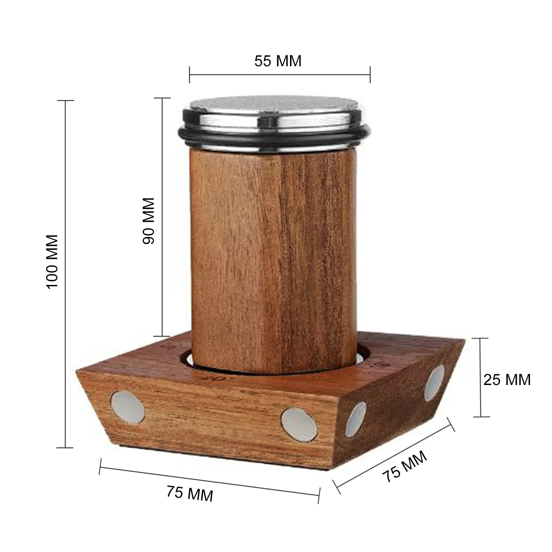 QXF Magnet Knife Sharpener Tumbler Rolling diamond Ceramic Knife Sharpening Tool Detachable Knife Sharpener with 4 Angle