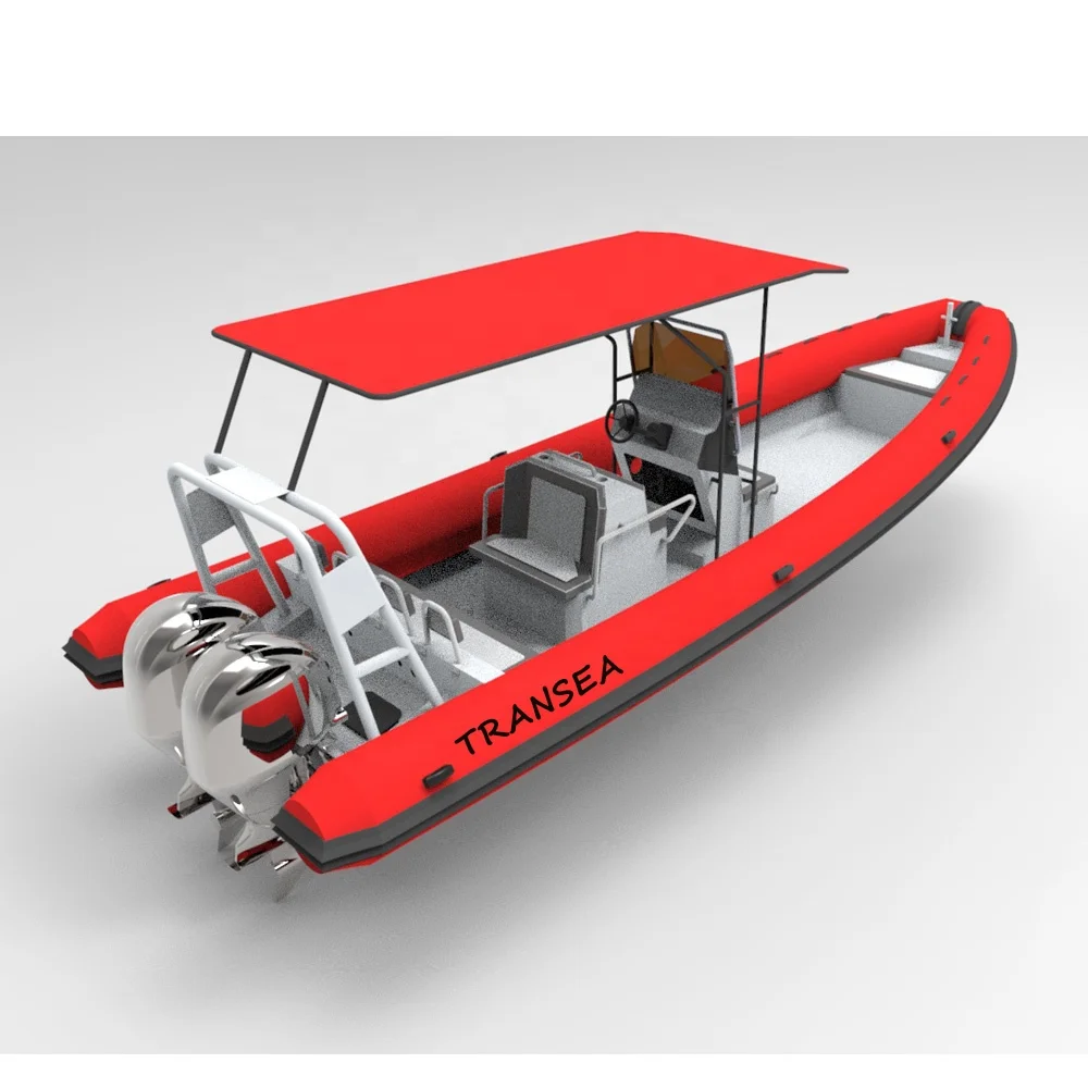 Роскошная немецкая надувная лодка RHIB 860 28 7 футов с алюминиевой ребристой лодкой в гипалоне