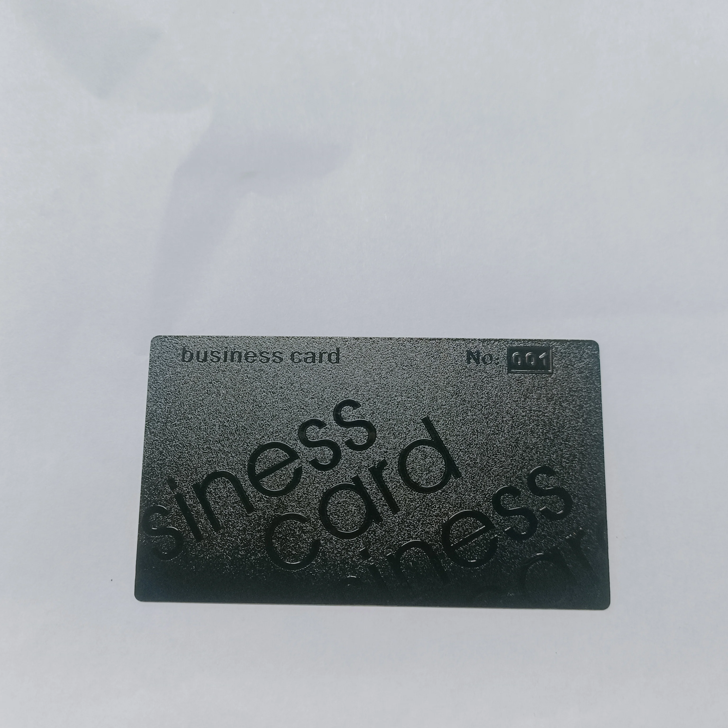 Custom NFC business cards metal business card with NFC chip aluminum NFC card