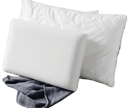 2 in 1 Down Alternative Queen Gelled Microfiber with removable Memory Foam Pillow hotel pillow