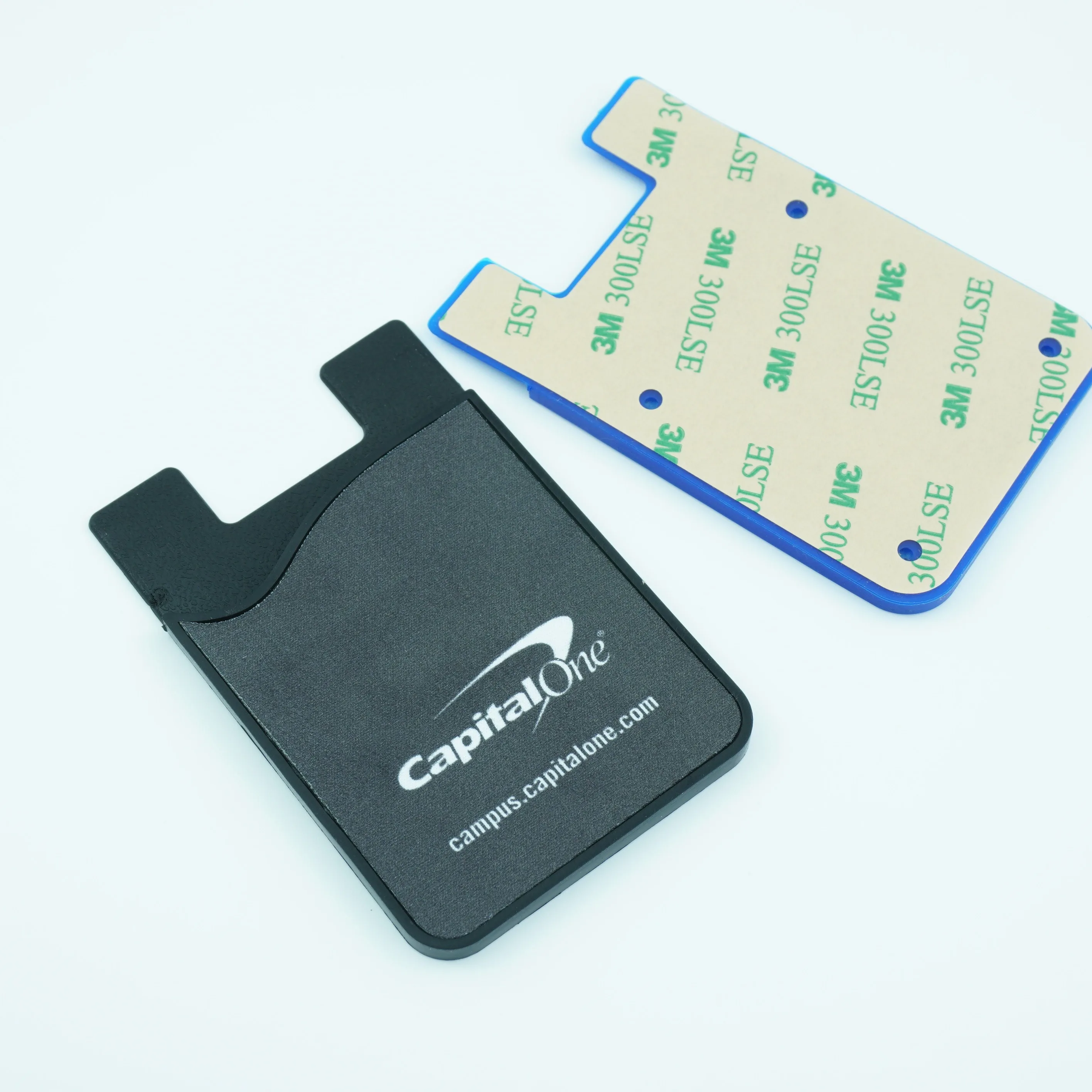 Competitive Price Customized Logo Silicone Mobile Phone Card Holder Adhesive Cell Phone Sticker Card Holder