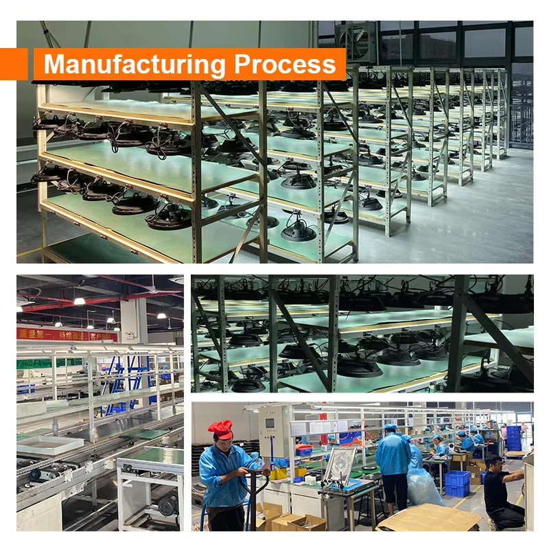 Campana Omega Linear Ip65 Industrial Warehouse 400w Ufo Led Light For S Highbay Lighting Fixture Square High Bay Lights