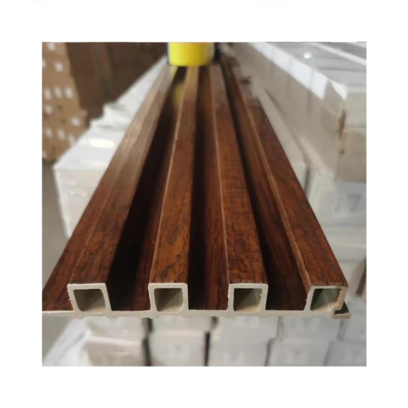 Wood Wall Paneling Interior Decor Wall Panel Wpc Waterproof For Dinning Room