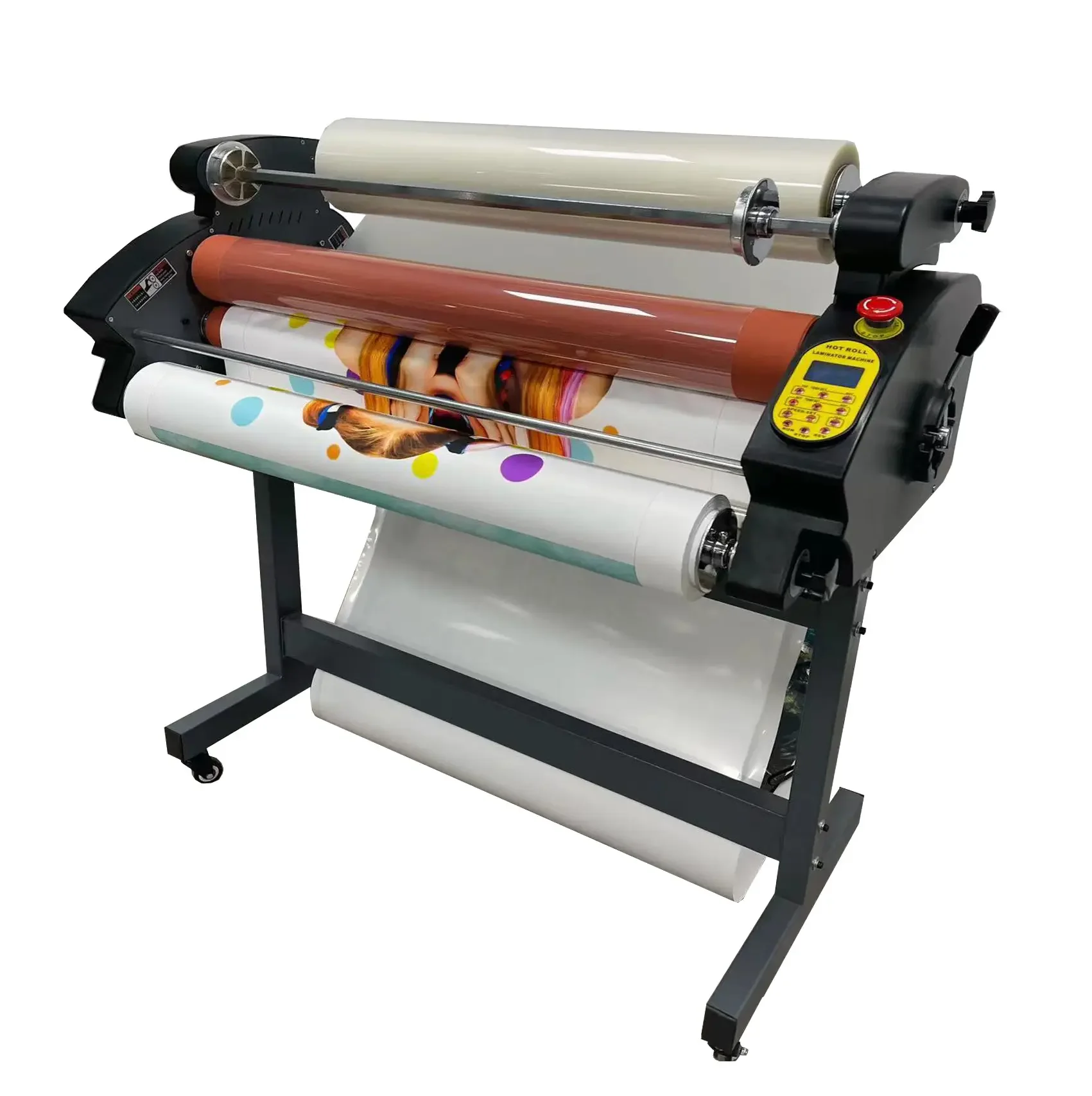 Cold Roll Laminating Machine Smart Manual Cold Flatbed Laminating Machine