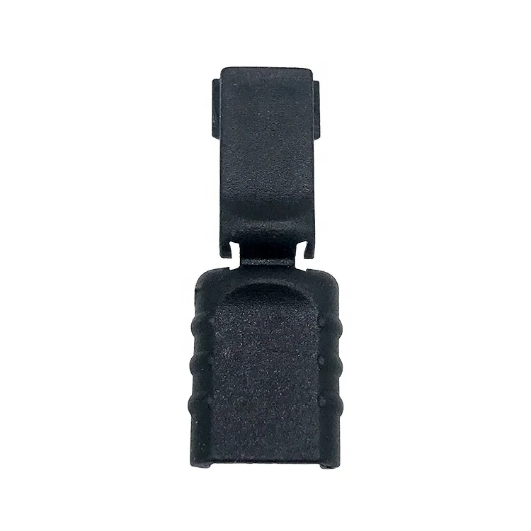 Wholesale PP Nylon Material Cord Plastic End Clip Puller Drawstring Cord End Fastener