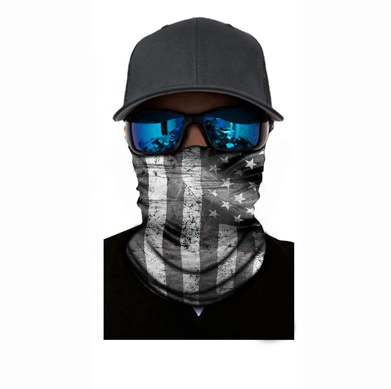 
Seamless Head Scarf Outdoor Sport Multifunctional Neck Warm Magic Tube Scarf Face Bandanas 