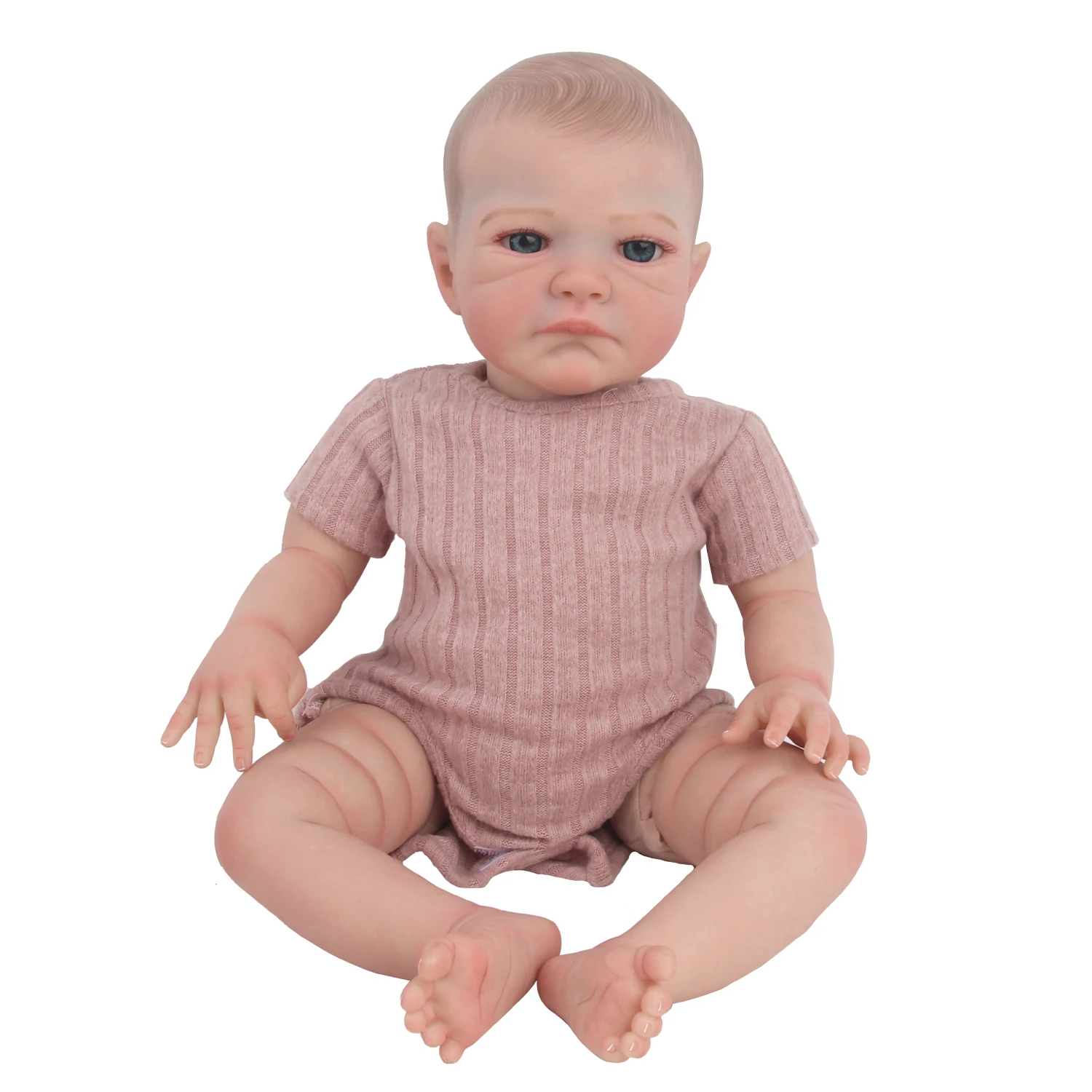 NPK  Newborn Baby Doll Handmade Lifelike Reborn Soft Touch Cuddly Doll