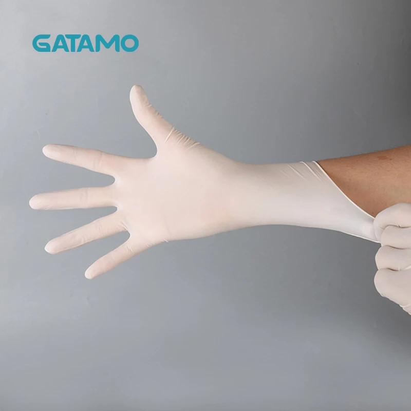 C19 Wholesale cleaning household  gloves  powder free food grade latex gloves