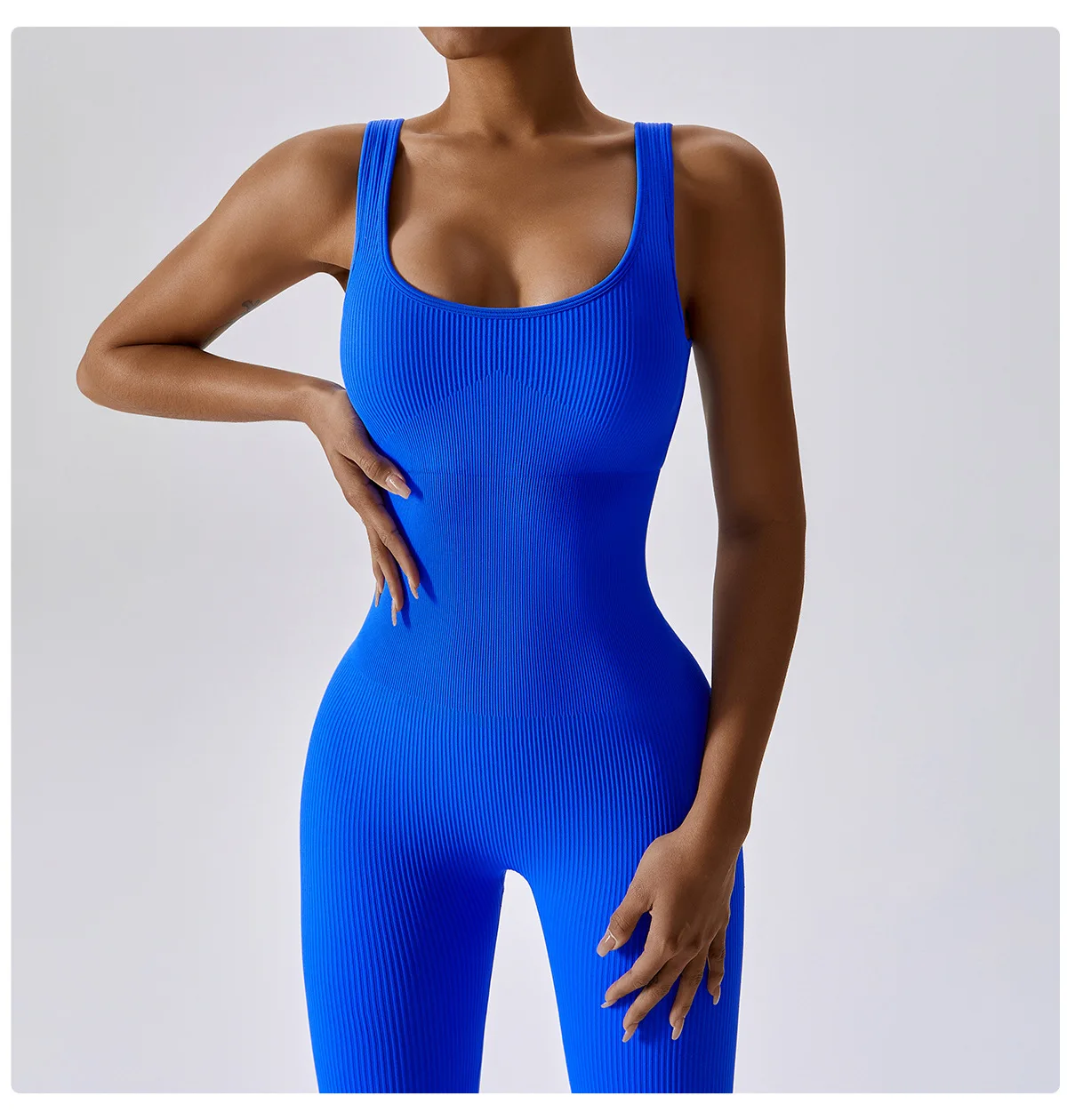 one piece jumpsuit wholesale custom plus size playsuits bodysui yoga Tube Top Elastic Padded Seamless yoga