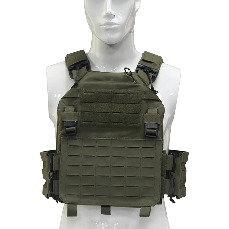 500D nylon tactical vests light weight tactical  vest with molle system in multi colors vest plate carrier
