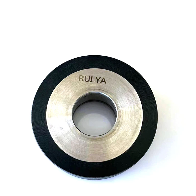 Factory Direct High quality black rubber wheel pulley rubber roller