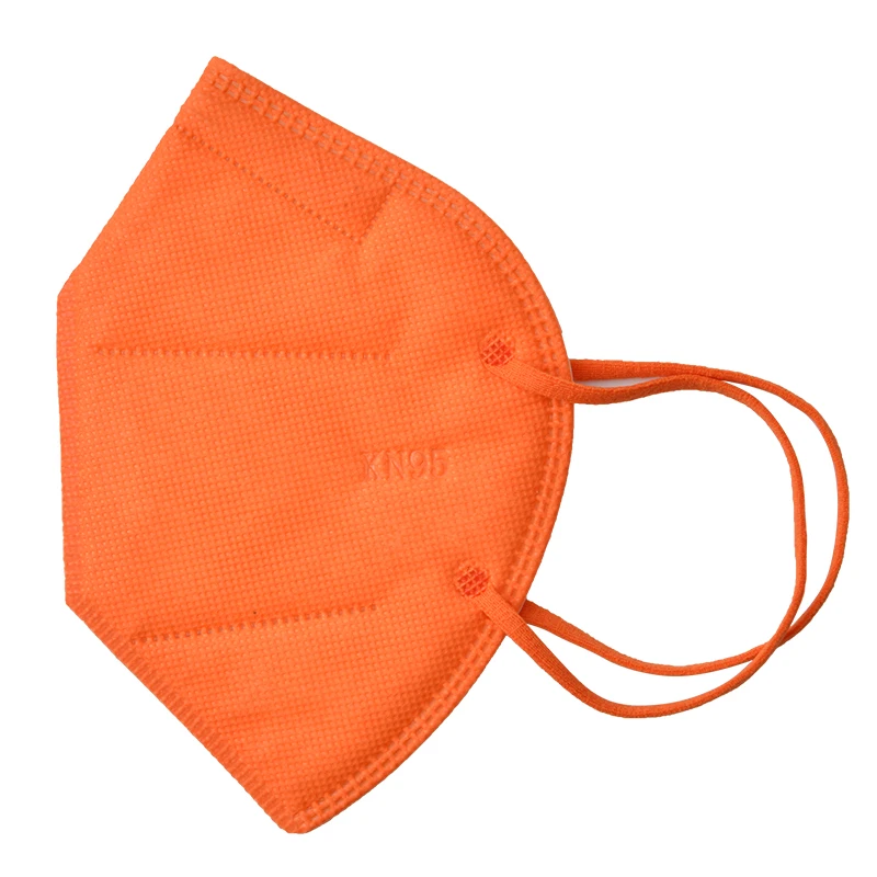 Оранжевый защитный чехол для лица Kn95 Masker