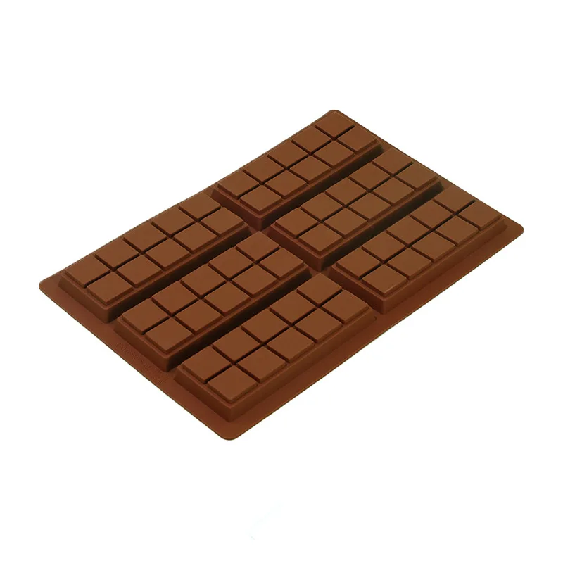 Wholesale Silicone Candy Chocolate Molds Silicone Non-Stick Biscuit Mold Food Grade Handmade Chocolate Molds