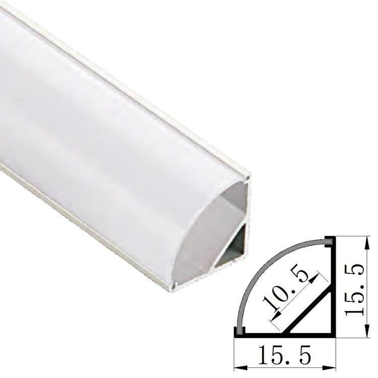 
aluminium profile corner v shaped extrusion profile linear light profile industrial for work table 
