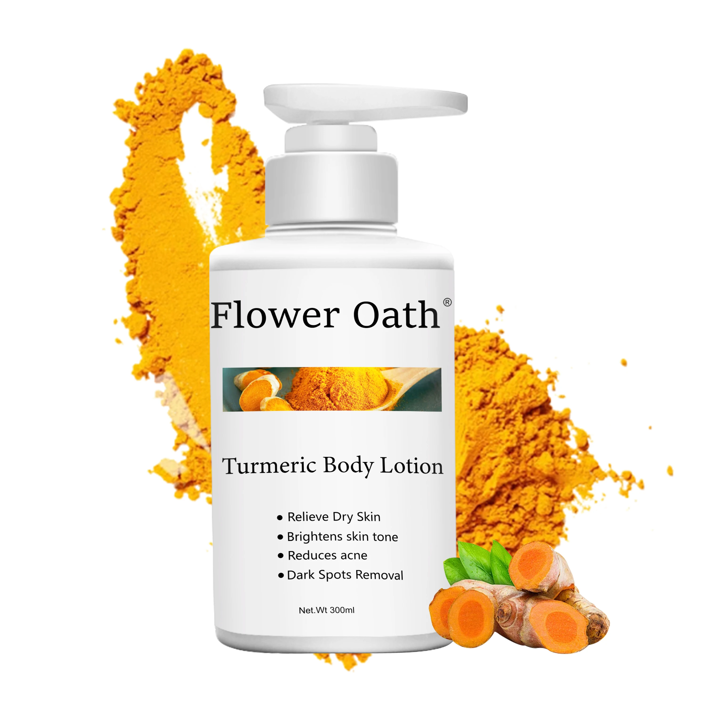 Fatazen Private Label Vitamin C Turmeric Cream For Butter Whitening Moisturizer Natural Formula Anti Aging Body Radiance Cream